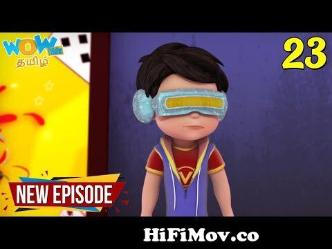 Vir The Robot Boy In Tamil | Invisible Magician | Tamil Cartoon Stories For  Kids| WowKidz தமிழ் from fight tamil cartoons Watch Video 