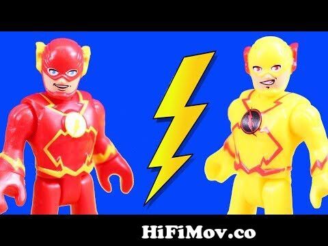 The Flash & Reverse Flash Speedsters Time Travel To Rescue Superheroes  Batman & Superman from flash cartoon Watch Video 