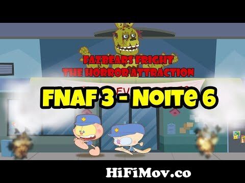 Mongo e Drongo em FNAF 2 - NOITE 3 - Five Nights at Freddy's 2