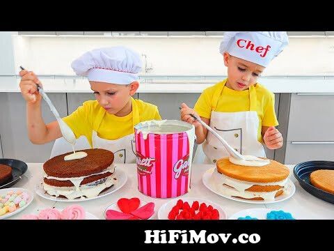 View Full Screen: vlad and niki cooking and playing with mom funny stories for children.jpg