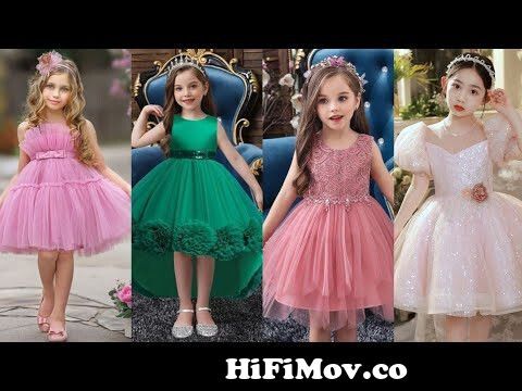 Beautiful Frill Baby Frock  A Line Baby Frock Tutorial  Baby Girls Frock  Cutting And Stitching  frock baby tutorial video recording  Beautiful baby  frock design for 2 years old
