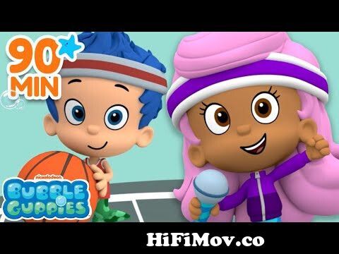 Most Daring Rescues wGil, Molly, and Baby Mia! | 60 Minute Superhero  Compilation | Bubble Guppies from bubble guppies nick jr Watch Video -  