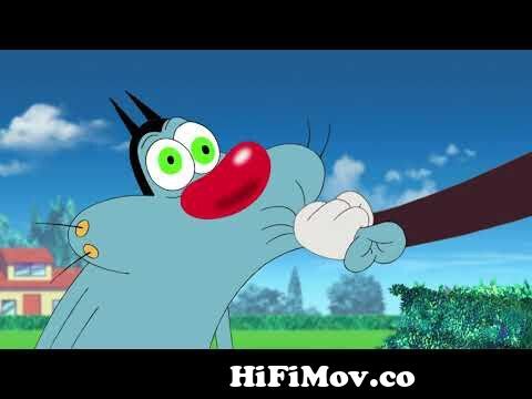 हिंदी Oggy and the Cockroaches - Oggy and the Magic Smile (S04E48)- Hindi  Cartoons for Kids from oggy and the cockroses hindi Watch Video 