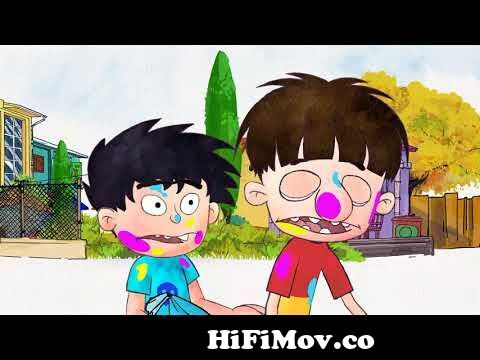 Bura Na Mano Holi Hai - Bandbudh Aur Budbak New Episode - Funny Hindi  Cartoon For Kids from motu patlu happy holi Watch Video 