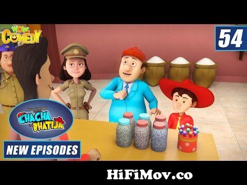 New Cartoon Show | Chacha Bhatija | Wow Kidz | Hindi Cartoons For Kids |  Roti Sabzi Pizza Corner from naya chacha bhatija Watch Video 