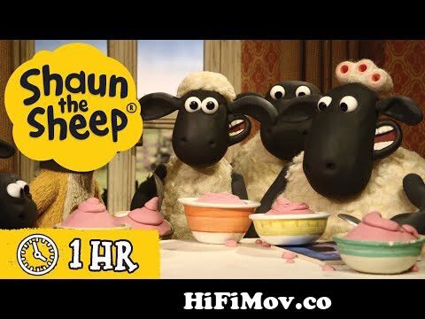 Shaun the Sheep 🐑 Full Episodes 🍨 Food & Giant Sheep 🍅 Cartoons for Kids  from jumbo 3 full cartoon movie Watch Video 
