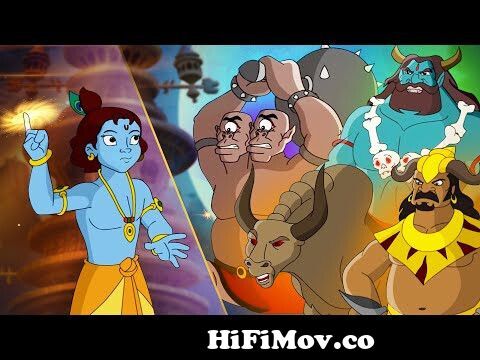 Krishna vs Asuras | Most Powerful Villains Krishna Fought | Weekend Special  | Fun Kids Cartoons from krishna sinhala cartoon song Watch Video -  