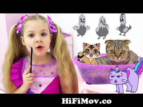 Diana and Roma NEW Adventures in a Magical Cartoon World! Сompilation 3,  Funny Cartoons for kids from lekha photocopy dash photos Watch Video -  
