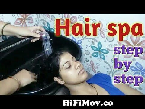 how to do hairspa step by step in hindi | hairspa | shiny hairs | hair care  | loreal from hear spabangla tutorial Watch Video 