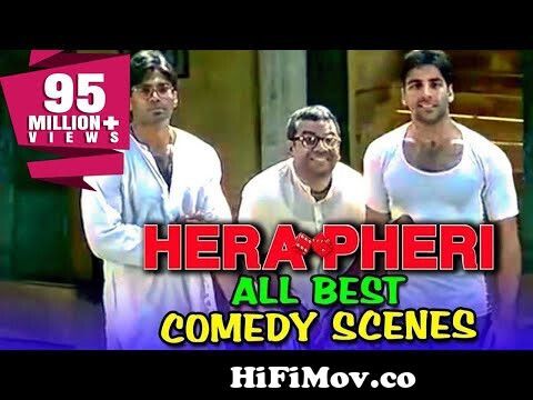 Hera Pheri All Best Comedy Scenes | Best Bollywood Comedy Scenes from pres  raval comedy Watch Video 