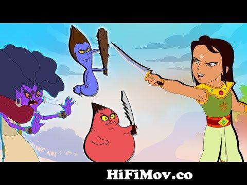 Arjun - Jadugarni Ka Tantar Mantar! | Hindi Cartoon for Kids from কার্টুন  অর্জুন Watch Video 