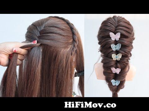 simple easy hairstyles for medium hair || hairstyles girls || short hair  hairstyles for everyday use - YouTube