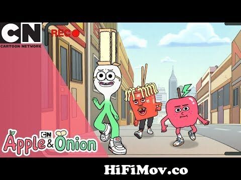 Apple & Onion| Lil Noodle's Music Video | Cartoon Network UK 🇬🇧 from neel  pore onion comedy cartoon Watch Video 