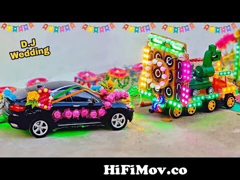 DIY Mini Wedding DJ Road Lights shaadi wala DJ | Creative DJ with Loading  Truck Decoration At Home from dj cartoon Watch Video 
