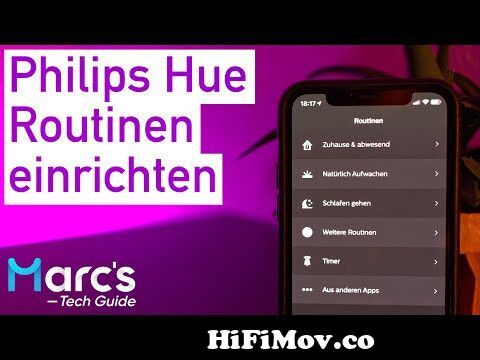 Jump To philips hue routinen einrichten und beleuchtung automatisieren deutsch preview hqdefault Video Parts