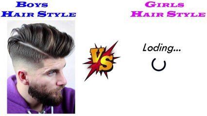 Boys hair style vs Girls hair style, Boys vs Girls hair style, Girls hair  style, Boys hair style, from youtube new hair Watch Video 