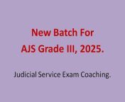 Judicial Service Exam Coaching