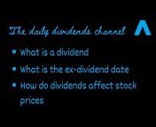 The Daily Dividends Channel