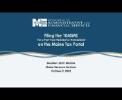 Maine Revenue Services - Maine Tax Portal