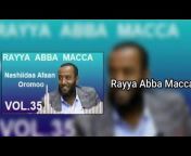 raayyaa abbaa maccaa official