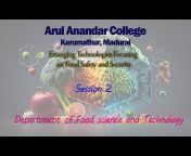Arul Anandar College Media Centre🎬🎥