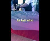 Nyotaimori &#34;Naked&#34; Sushi Experience