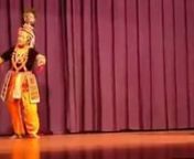 Dance recital on Vaishnava Padabali in Monipuri style Performed from monipuri dance