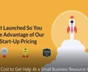 What is the Cost to Get Help At The Small Business Resource Center?nwww.SmallBusinessResourceCenter.comnnPricing to get help at the small business resource center is as low asnn&#36;12.95 a monthn&#36;27.95 a quartern&#36;99.95 a yearnnHave You Heard of The New Website That is Like Netflix for Your Small Business?nnWelcome to The Small Business Resource Center.nnYour Resource To Help You with Your Business, Employees, Personal Life and Your Family.nnWebsites, Attracting Customers, and Operating a Business C