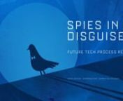 From late 2017 through 2019 I joined forces with Blue Sky Studios to help design and animate almost all of the future tech for SPIES IN DISGUISE.Essentially doing the work of an entire motion design studio for the film.Blue Sky Studios tasked me with designing all of the 3D heads-up displays (HUDs) that were featured.The most notable being super spy Lance Sterling’s scuba googles, Killian’s drone vision, and special agent Eyes glasses.I was also responsible for all of the computer mo