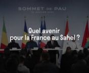 Caroline Roussy, chercheuse à l&#39;IRIS, répond à nos questions sur la question de la France au Sahel, après le sommet de Pau :n- Quel bilan peut-on tirer du sommet de Pau ?n- La France a déclaré que