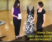 If you sew, you know that making an evening gown or a sundress is very different from making a competition ballroom dancing dress or an ice skating costume. nhttps://seamssensational.com/vogue-pattern-creates-ballroom-dance-dress/nnSadly, most self-taught dressmakers (including myself) learn to make competition ballroom dance costumes by altering an evening gown sewing pattern. nnThat’s one of the reasons I created my online sewing school:there was no training or support for learning to make