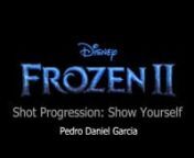 These are some shots that I did for the song Show Yourself on Frozen 2. Hope you like it!