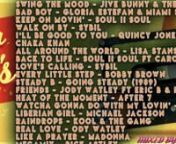 Swing The Mood - Jive Bunny &amp; The Mastermixers nBad Boy - Gloria Estefan &amp; Miami Sound MachinenKeep On Movin&#39; - Soul II Soul nWalk On By - Sybil nI’ll Be Good To You - Quincy Jones, Ray Charles &amp; Chaka Khan nAll Around The Wor