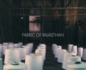 In 2018 I went to Rajasthan with the goal to create a small video about the traditional artisan textile production there. Once I arrived it became clear pretty quickly that this would be an extraordinary project for me. I hope you enjoy the short film as much as I enjoyed making it!nnFor the whole story (and some behind the pictures) I invite you to take a look at my website: https://www.tiemo-weidemann.com/projects/fabric-of-rajasthan nnIf you enjoy my work pleas consider following my Facebook
