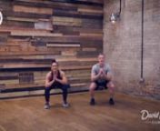 Take high intensity to a whole new level in this 20 minute traditional tabata full body workout, 4 exercises, 20 seconds of work and 10 seconds of recovery, 8 rounds.