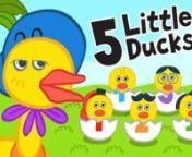 Five Little Ducks | Wekiz Nursery Rhymes & Songs For Children from five little ducks rhymes