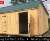Livestock - The 12X30 Stall Barn from 12x20