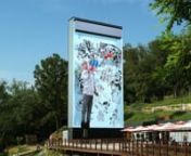 Guest eXperience DesignnGWANGMYEONG CAVE LED TOWERnAUG. 2017nnnIn July, d&#39;strict released interactive digital content for the large LED tower – the largest in Korea at 22m in height, 12m in width - in Gwangmyeong Cave Theme Park. Visitors will see a total of 7 kinds of content, such as live drawings from artists, like Jung-Ki Kim, contents focused on Gwangmyeong Cave themes and tourism, and Golden Face facial composition contents using AR technology. Through its interactive contents, d&#39;strict