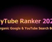 Download: https://dbtechlabs.com/youtube-ranker.htmln- increase video by google searchn- increase video by youtube searchn- increase video unlitedn- increase video from playlistn- increase all playlistn- custom watchtimen- manual human type in search nand much more...