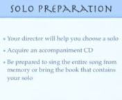 Instructions for students regarding the new All-State audition procedures.