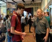 Thursday was quite the day for students in the College of ECC looking for jobs and internships, as companies from all over the west coast and throughout the US, set up shop in the BMU for the Technical Career Fair.nnChelby Polines, Mechanical and Mechatronic Engineering Double Major