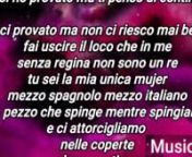 LOCO CONTIGO - CANTATA IN ITALIANOnnHi everyone!! This is a video Lyrics of the song Loco contigo by DJ Snake, J. Balvin Tyga sung in Italiannnto see other videos like this follow me to the Music On channel at the link belownnhttps://www.youtube.com/channel/UCpoTP6BT2455Ct01ccgNCFgnnCiao a tutti!! Questo è un video Lyrics della canzone Loco contigo di DJ Snake, J. Balvin Tyga cantata in italiano. Per vedere altri video come questo seguitemi qui nhttps://www.youtube.com/channel/UCpoTP6BT2455Ct01