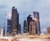 Katar Doha timelapse from doha katar
