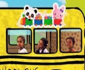 Kids nursery rhyms - wheels on the bus song