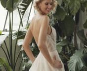 If you’re ready to glow and glitter on your wedding day, Style BL316 from Beloved by Casablanca Bridal is the ballgown for you! This affordable wedding dress is a glitzy-glam dream come true, rose-print sequined tulle blooming all along the silhouette from head to toe. A soft, wrapping V-neckline is held up by beaded straps, plunging into a slightly lower V-back that ends at the natural waistline, accentuated by a beaded sash. The bodice is un-lined, a subtle amount of skin showing through whi