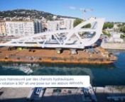 Focus sur l&#39;arrivée et l&#39;installation spectaculaire du pont Sadi-Carnot de Sète.nCe nouveau pont mobile de 430 tonnes, construit en Italie par la société Baudin-Chateauneuf, a traversé la Méditerranée pendant 15 jours avant d&#39;être installé en 2 jours à Sète.nLe remplacement du pont a coûté 10 millions d&#39;euros.nnhttp://www.baudinchateauneuf.com/nnPrésentation de Devisubox : nTime Lapse HD et Suivi de Chantier en Temps Réel réalisés par Devisubox : http://www.devisubox.com/frnDevi