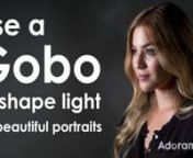 https://www.youtube.com/user/adoramaTVnnIn this episode, Mark Wallace explains how to create a simple gobo to create patterns on a white background for more interesting portraits. Mark also goes into detail about setting up lighting for beautiful portraits using an octobox, grid, and a white panel to bounce light. This episode is packed with lighting tips.nnProducts Used:nnLeica M10 Mirrorless Digital Rangefinder Camera, Blacknhttps://www.adorama.com/lcm10b.html?utm_source=youtube&amp;utm_medium