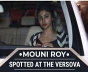 The Brahmastra actress Mouni Roy papped in the city looked absolutely stunning even in a casual wear.