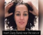 ZazzyBandz®, the redesigned headband that fits like sunglasses. nnZazzy Bandz®, invented by a woman doctor, was created to help provide volume and style without the headache. The ease and comfort of our unique headband will have you wearing your hair down more often. nnExperience the look and feel that is right for you. For more videos, tutorials, reviews, and buying options, visit Instagram (www.instagram.com/zazzybandz) and the website at www.zazzybandz.com.nnOur Philanthropic MissionnWe str