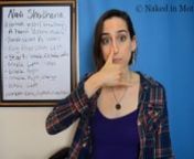 Manage holiday stress with some centering breaths! It&#39;s Willow of Naked in Motion here with a brief tutorial of Nadi Shodhana, or Alternate Nostril Breathing. We&#39;re sticking with the bare-bones basics of this pranayama. It&#39;s traditionally thought to purify and balance the channels of the body. If that means something to you, great! If not, focus on how it makes you feel. We&#39;re taking some deep breaths, which calms us down, and we could all use a little more calm this time of year.nnFor more deta